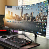 Curved Gaming Monitor Black 27–34 Inch 65–240Hz High Refresh LCD Computer Monitor 21:9 Ultrawide Dustproof Esports Display