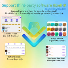 ANBERNIC RG35XX H Handheld Game Console 3.5-inch IPS Screen Linux H700 Retro Video Games Player 3300mAh 64G 5528 Classic Games