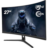 US-Versand Curved Gaming Monitor 27 Zoll FHD 1920x1080 144Hz 180Hz VA Display 120% sRGB AMD FreeSync HDMI DP Wandmontage