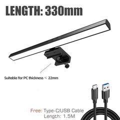 RGB Night Lights Monitor Light Bar Timed Dimmable Setup Touch LED Lightbar Screen Table Lamp Game Room Desk Decor Accessories