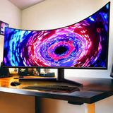 Curved Gaming Monitor Black 27–34 Inch 65–240Hz High Refresh LCD Computer Monitor 21:9 Ultrawide Dustproof Esports Display