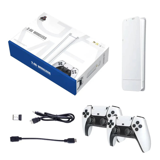 New M15 4K TV Game Built in 20000 Games Stick Video Game Console 64G Wireless Controller Gamepad Retro Handheld Game Console