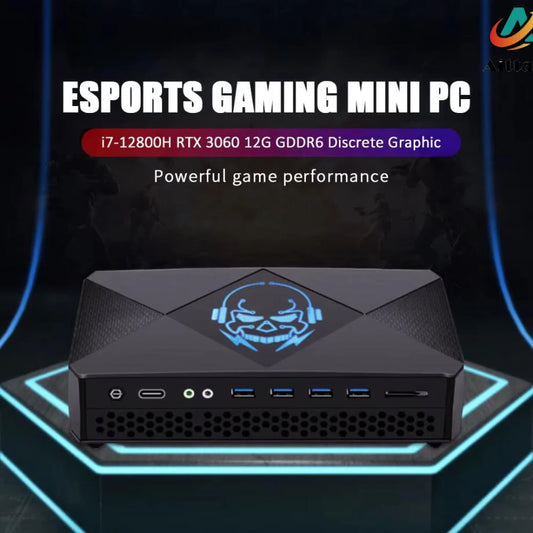 12th Gaming Mini PC Intel Core i9 12950HX i7 12650HX NVIDIA GeForce RTX 3060 12G i7 13700H GDDR6 DDR5 NVME Windows11 Pro Wifi6