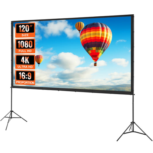 120-Zoll Outdoor-Beamer-Leinwandständer