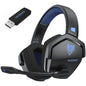 Nubwo gaming headset with USB adapter on a white background