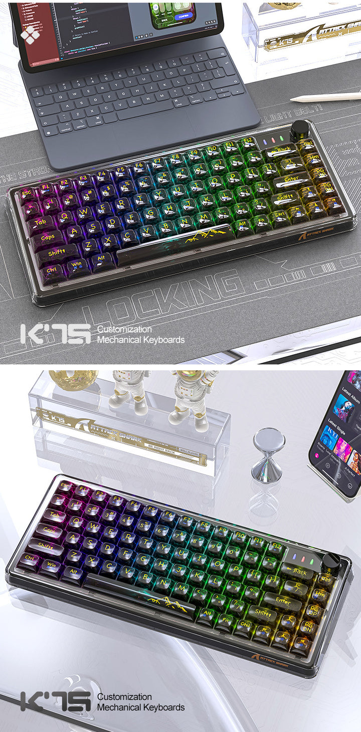 Attack Shark K75 RGB Gaming Keyboard
