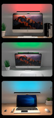 RGB Night Lights Monitor Light Bar Timed Dimmable Setup Touch LED Lightbar Screen Table Lamp Game Room Desk Decor Accessories