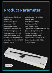 RGB Night Lights Monitor Light Bar Timed Dimmable Setup Touch LED Lightbar Screen Table Lamp Game Room Desk Decor Accessories