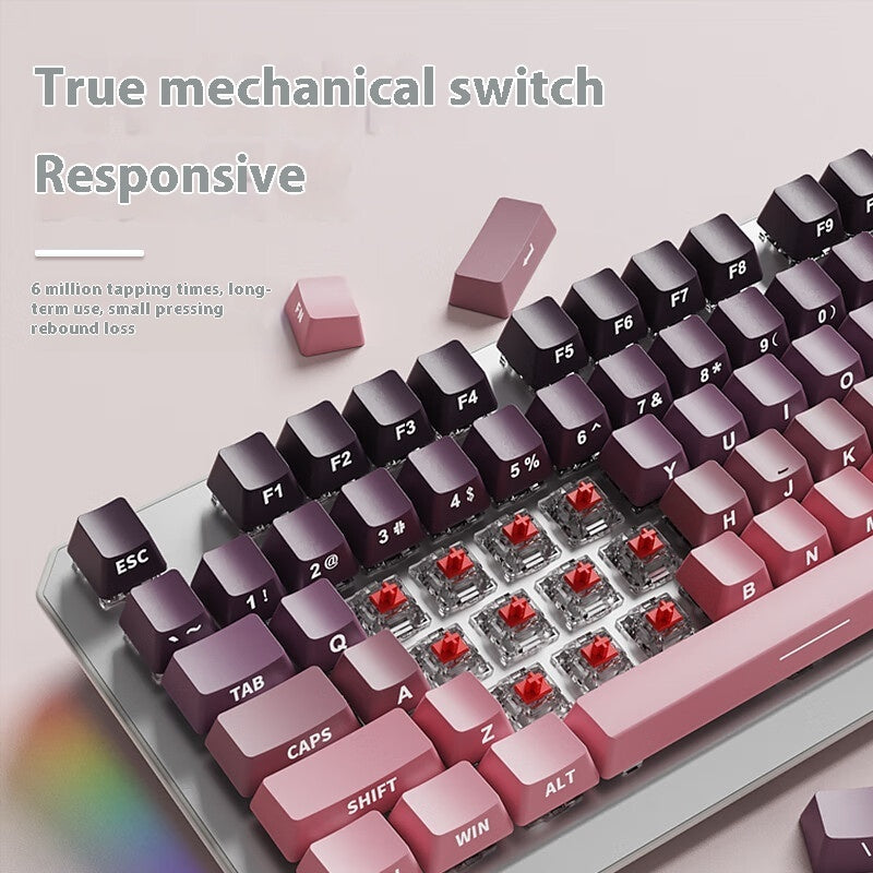 87-Key Mechanical Gaming Keyboard Pro